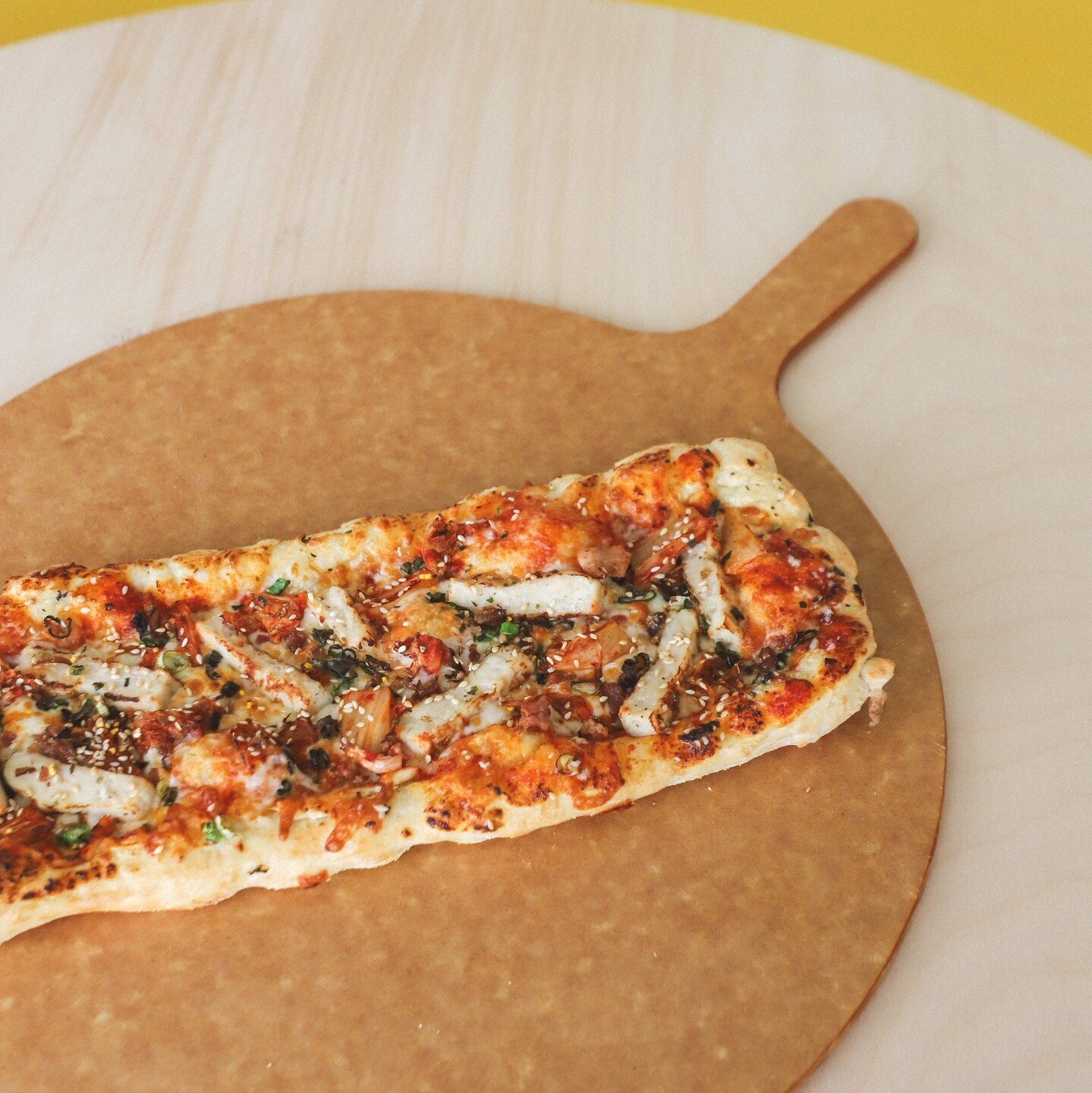 When life gives you cabbage 🥬.... make kimchi! Then put it on a pizza. 🍕😍⁠
⁠
Well, that's what we do and we're pretty sure you're going to LOVE this specialty pizza: Kimchi Chicken Bacon, YUM! ✨⁠
⁠
⁠
⁠
#crustopwpg #crustop #winnipeg #winnipegmanit